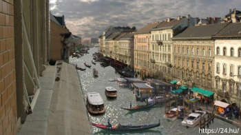 Будапешт, которого нет: каналы вместо улиц и лодки вместо машин